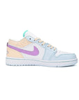 Nike Air Jordan 1 Low Multicolore Pastello Sashiko Pelle Premium