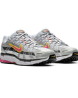 Nike P-6000 Argento Rosa Fucsia Scarpe Running Stile Retrò