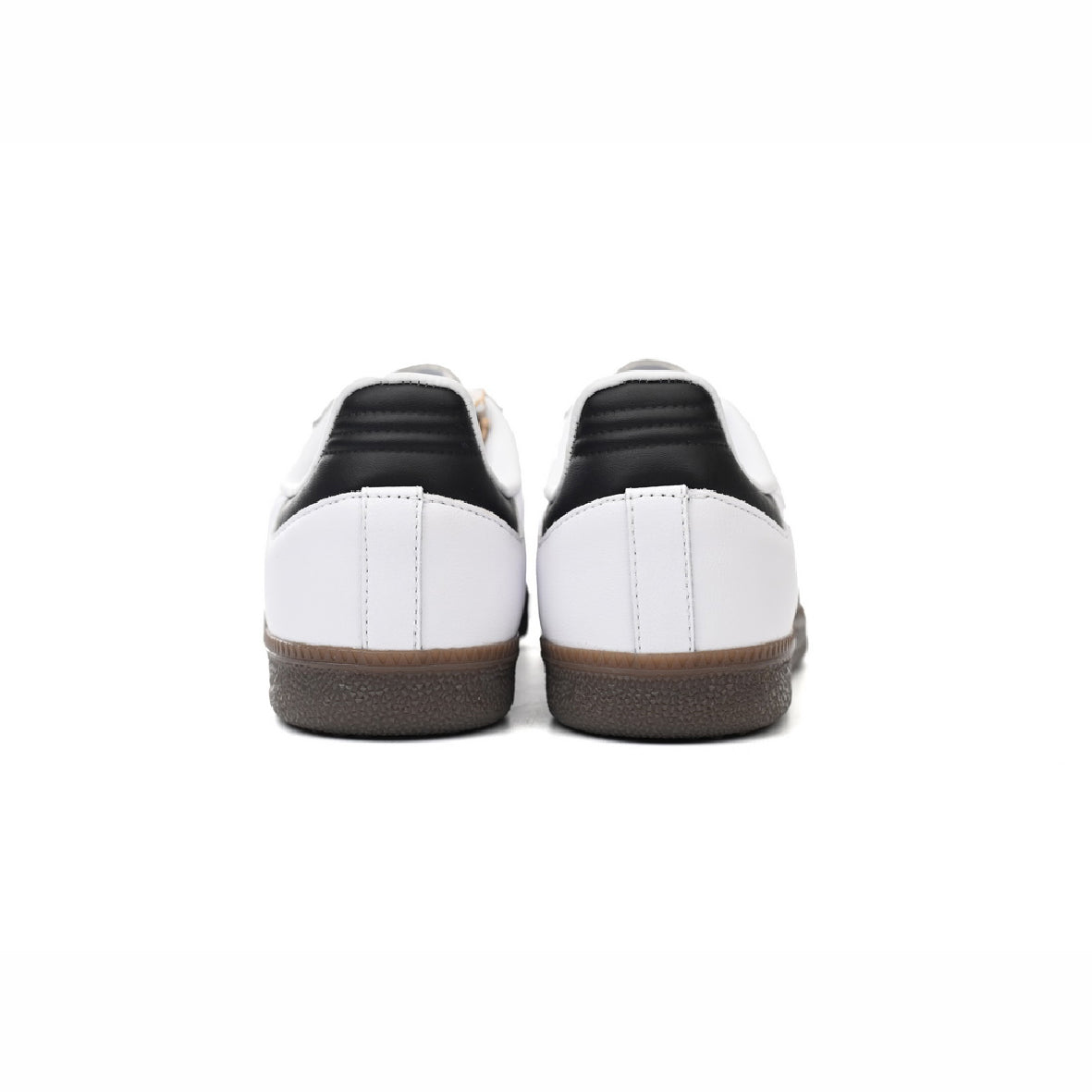 adidas samba white core black clear granite sneakers vista posteriore
