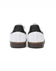 adidas samba white core black clear granite sneakers vista posteriore