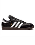 Adidas Samba Black sneakers basse uomo e donna in nero - vista laterale