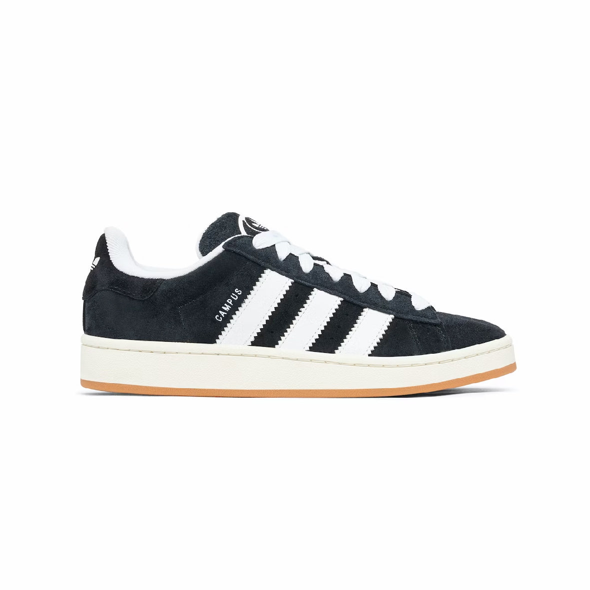 Adidas Campus 00s Black sneakers basse uomo e donna in nero - vista laterale