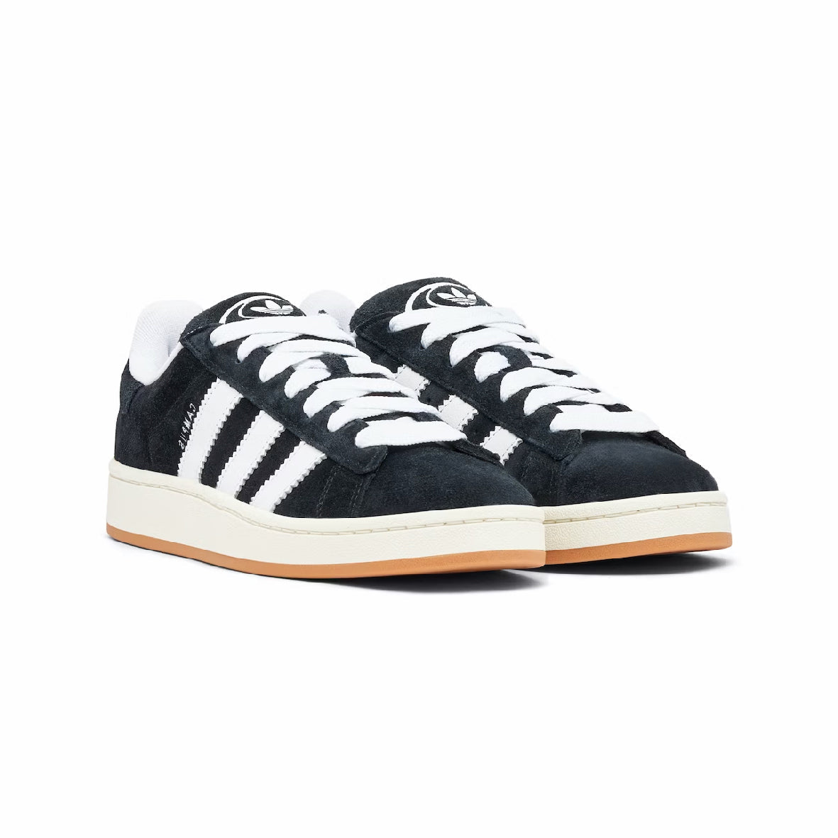 Adidas Campus 00s Black sneakers basse uomo e donna in nero - vista frontale