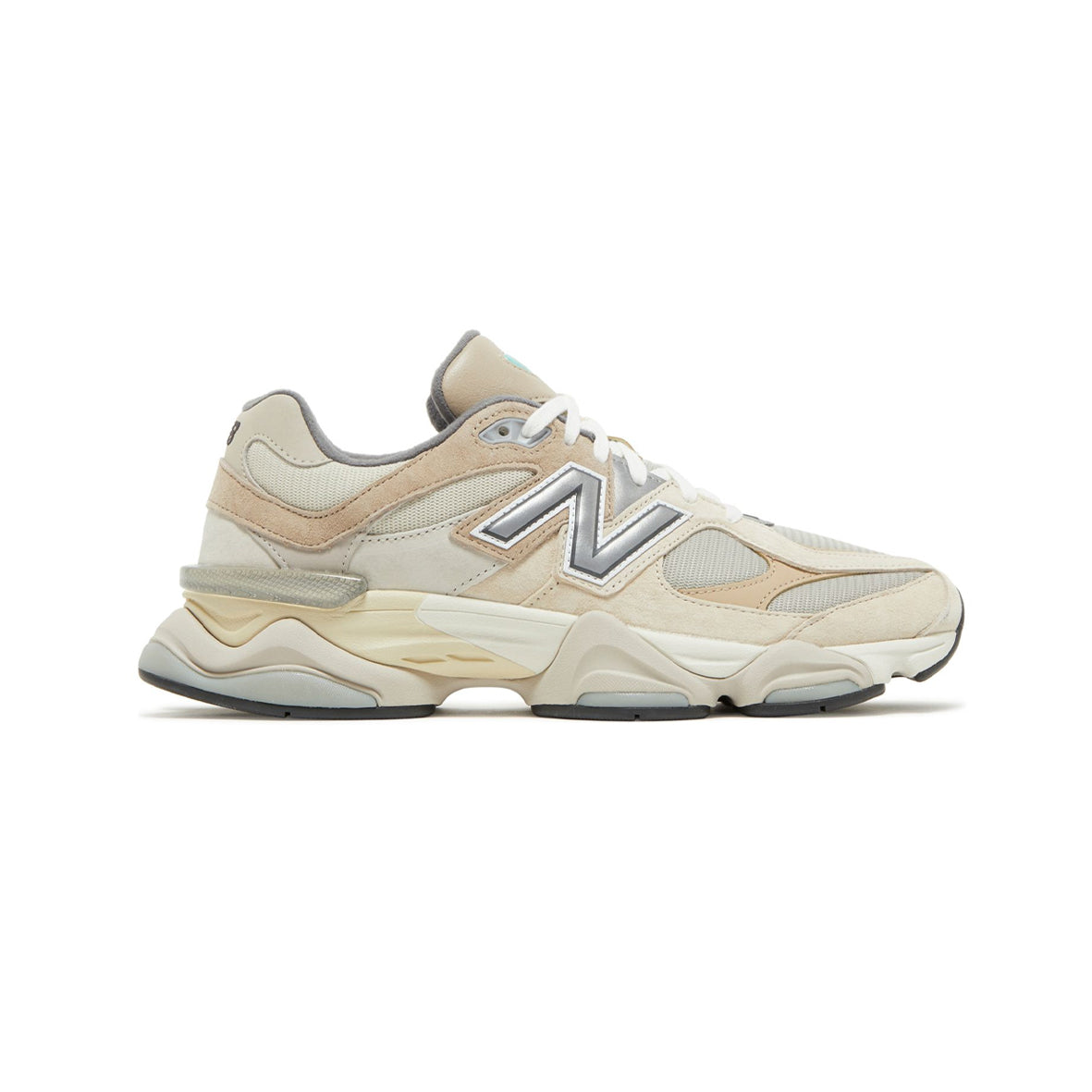 New Balance 9060 Mindful Gray Sea Salt Grigio Bianco Uomo Donna - 1