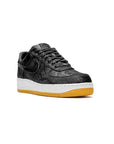 Nike Air Force 1 Low x Clot Nero Seta con Suola Gum