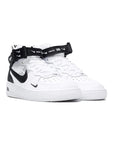 Nike Air Force 1 Mid '07 Bianco con Dettagli Neri