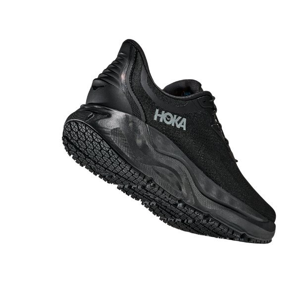 Hoka Arahi SR Wide Scarpe Running Stabili Nero Donna - 5