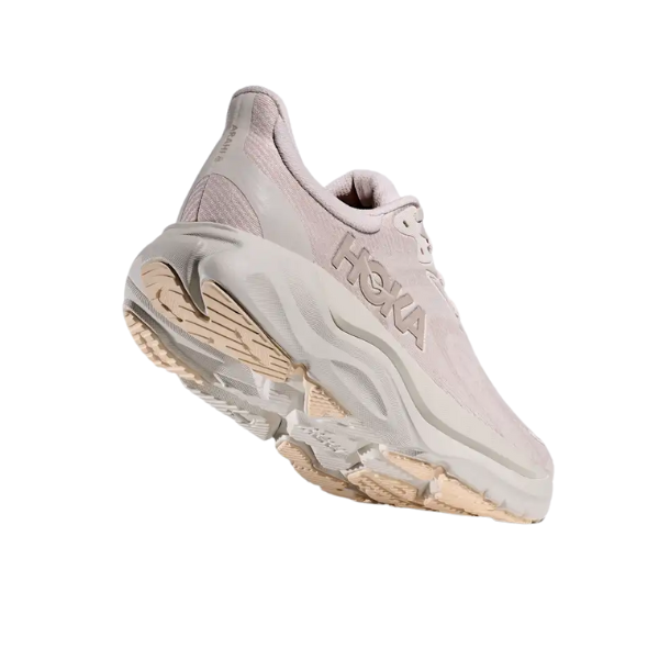 Hoka Arahi 8 Wide Scarpe Running Stabili Grigio Scuro Beige Uomo - 5
