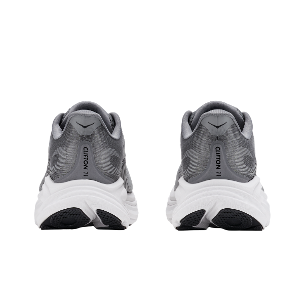 Hoka Clifton 11 Wide Scarpe Running Grigio Uomo - 5