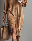 Sienna | Vestito Midi da Donna con Bottoni