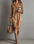 Sienna | Vestito Midi da Donna con Bottoni