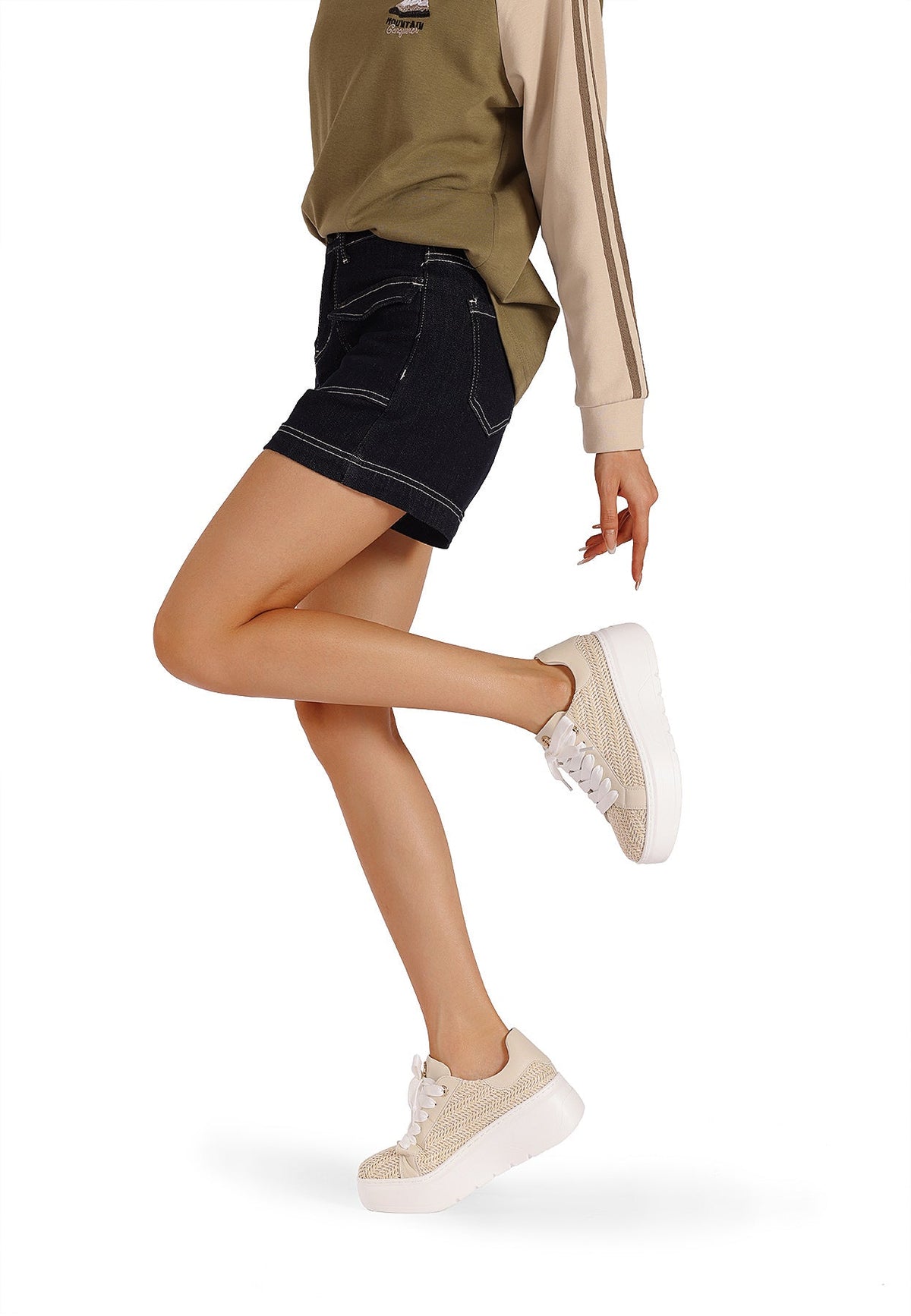 Sneakers Donna Lavinia Alba Sildora – dettaglio del materiale