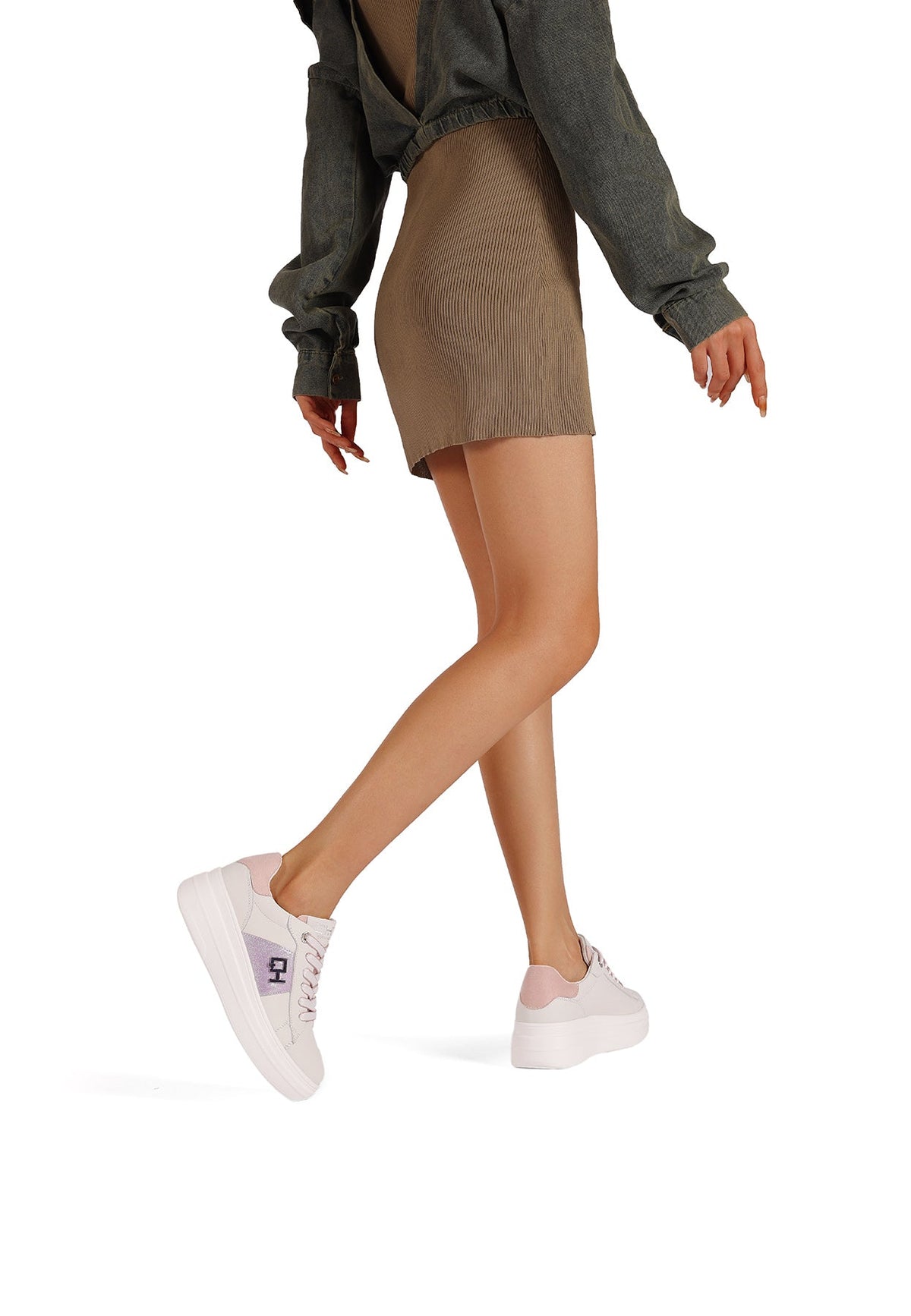 Sneakers Donna Ilenia Luce Sildora – dettaglio del materiale