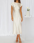 Sophie | Abito Midi Minimalista da Donna con Spalline