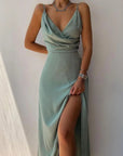 Sydney | Abito midi floreale da donna con scollo a V