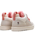 UGG Lowmel Love '25 Jasmin Tropical Pink sneakers uomo e donna in pelle scamosciata rosa, dettaglio suola