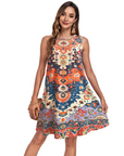 Vestito Estivo Ruby da Donna – Taglio A-Line con Tasche e Tessuto Elasticizzato
