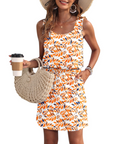 Vestaglia Faith Estiva Donna – Senza Maniche, Scollo a U con Coulisse e Tasche