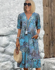 Abito Midi Colorato da Donna