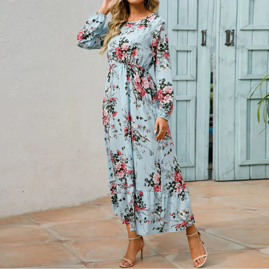 Abito lungo elegante da donna