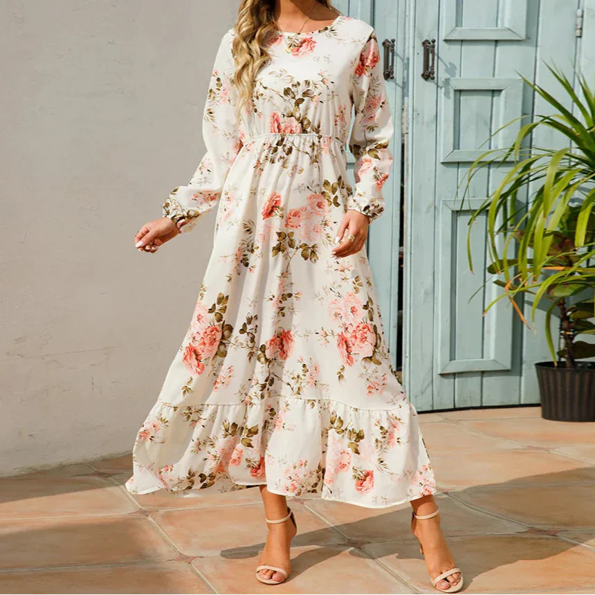 Abito lungo elegante da donna