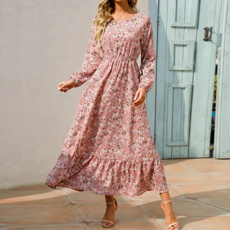Abito lungo elegante da donna