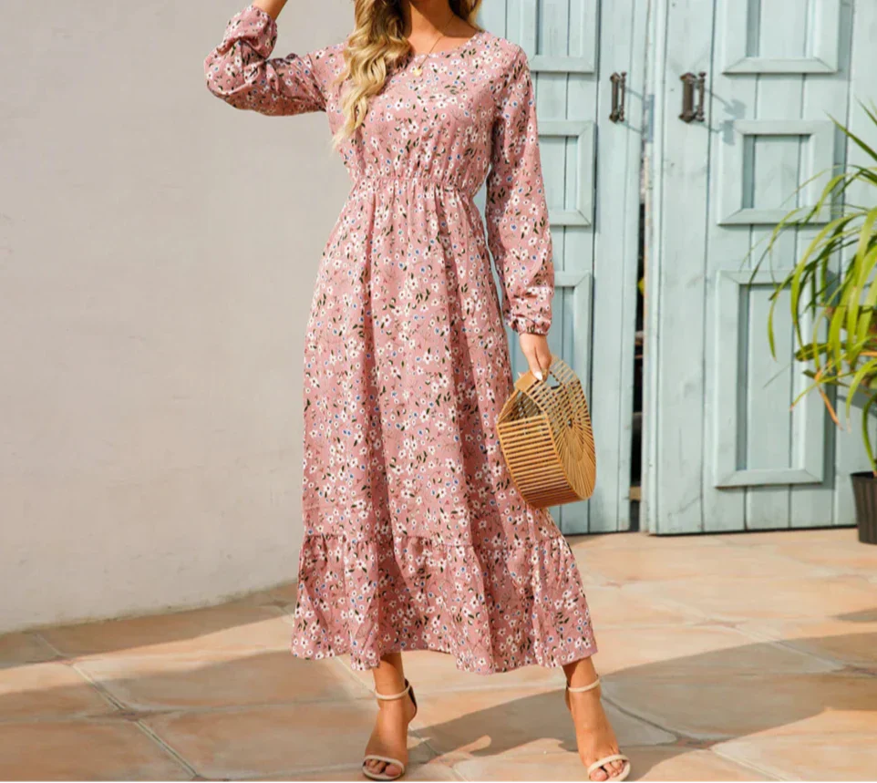 Abito lungo elegante da donna