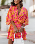 Abito Mini Floreale da Donna