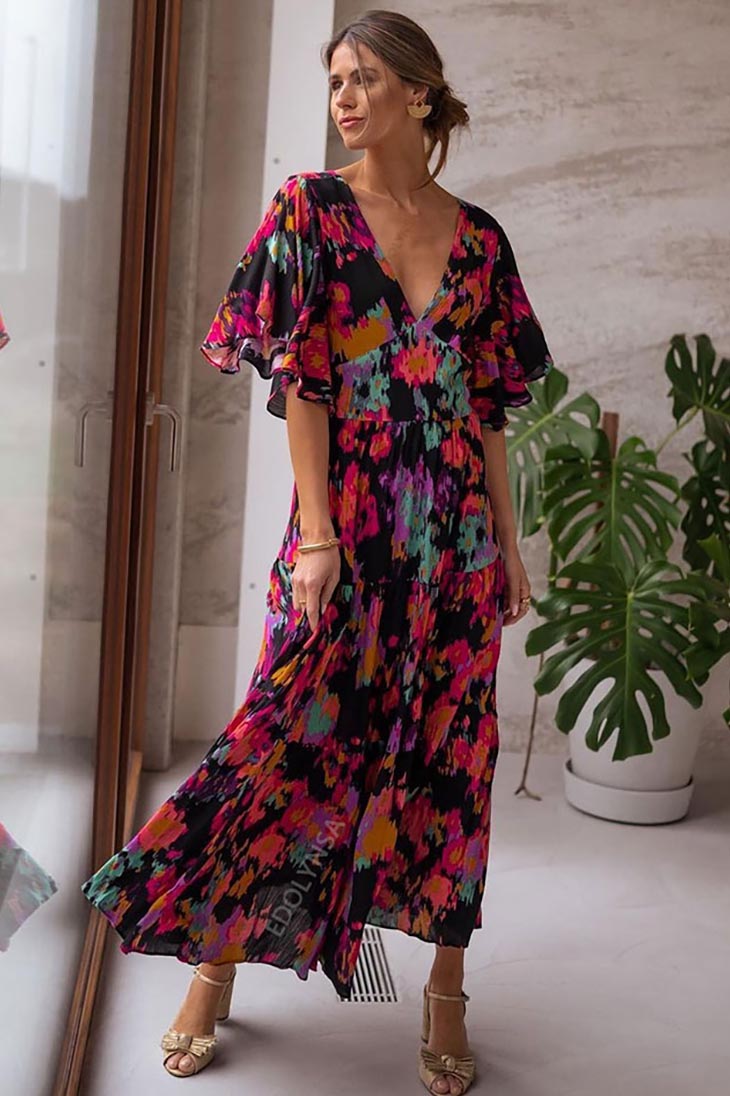 Abito lungo da donna per festival