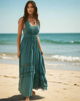 Abito lungo da donna per le giornate estive in spiaggia