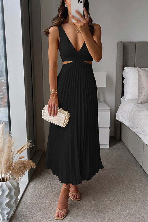 Abito lungo da donna per invitate a matrimoni - Elegante stile Evangeline