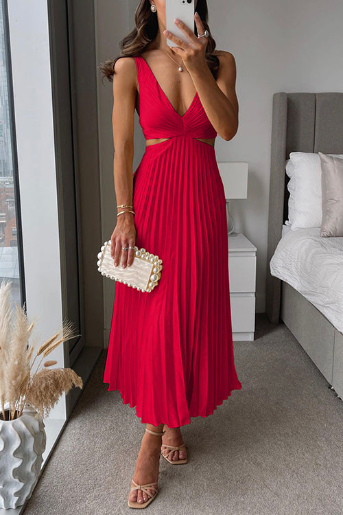 Abito lungo da donna per invitate a matrimoni - Elegante stile Evangeline