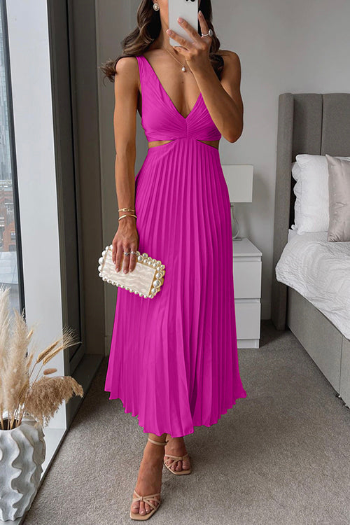 Abito lungo da donna per invitate a matrimoni - Elegante stile Evangeline