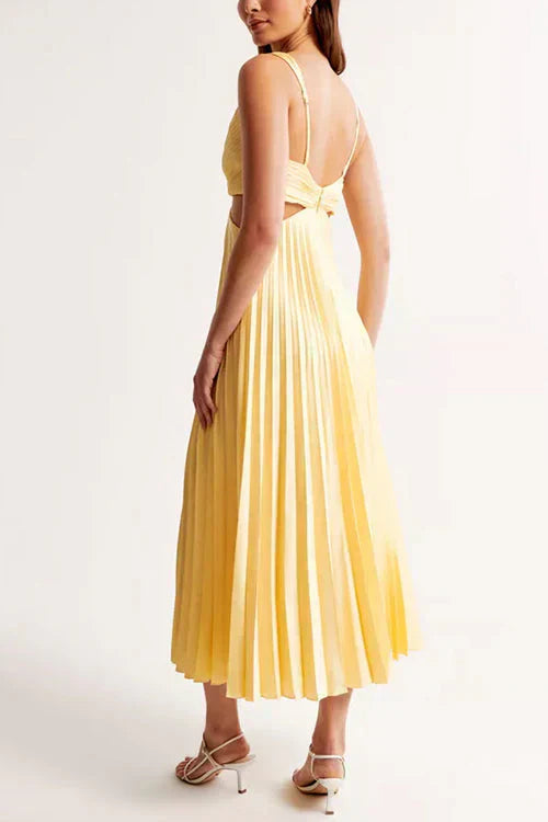 Abito lungo da donna per invitate a matrimoni - Elegante stile Evangeline