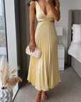 Abito lungo da donna per invitate a matrimoni - Elegante stile Evangeline