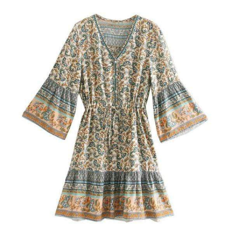 Abito Mini Donna Patchwork