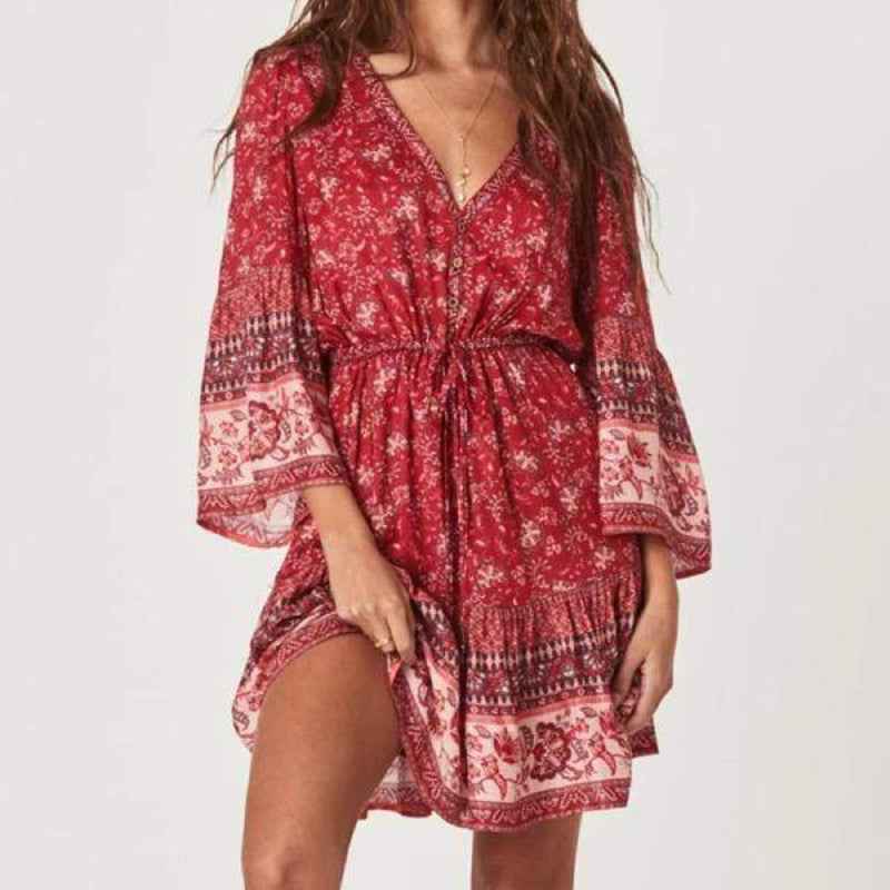 Abito Mini Donna Patchwork