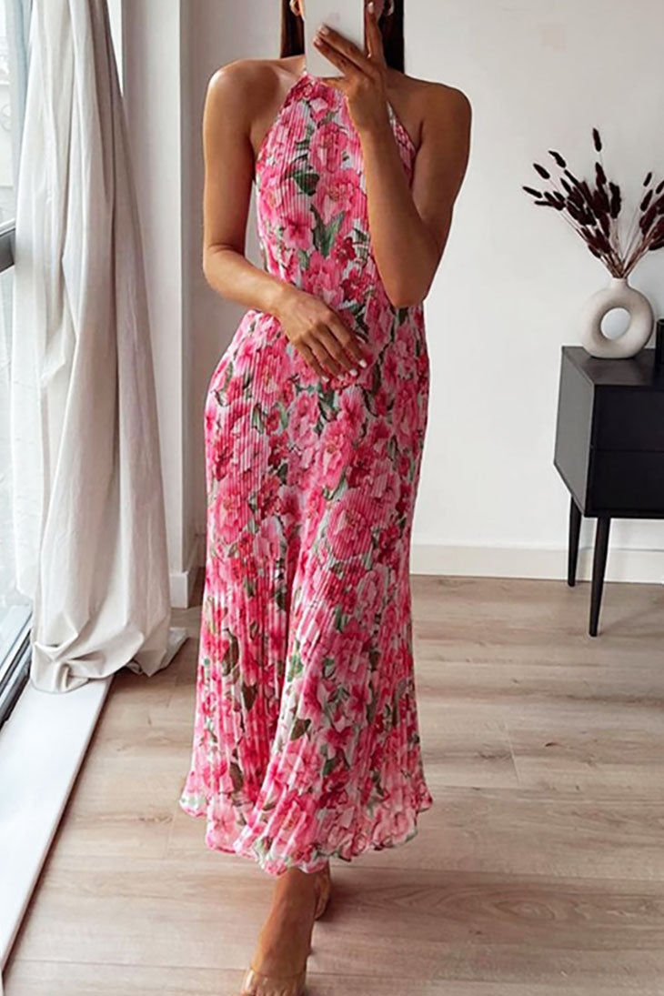 Abito Maxi Rosa da Donna