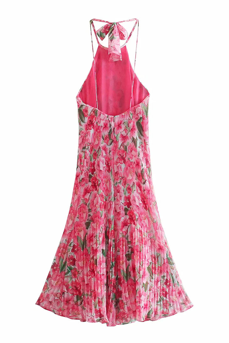 Abito Maxi Rosa da Donna