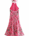 Abito Maxi Rosa da Donna