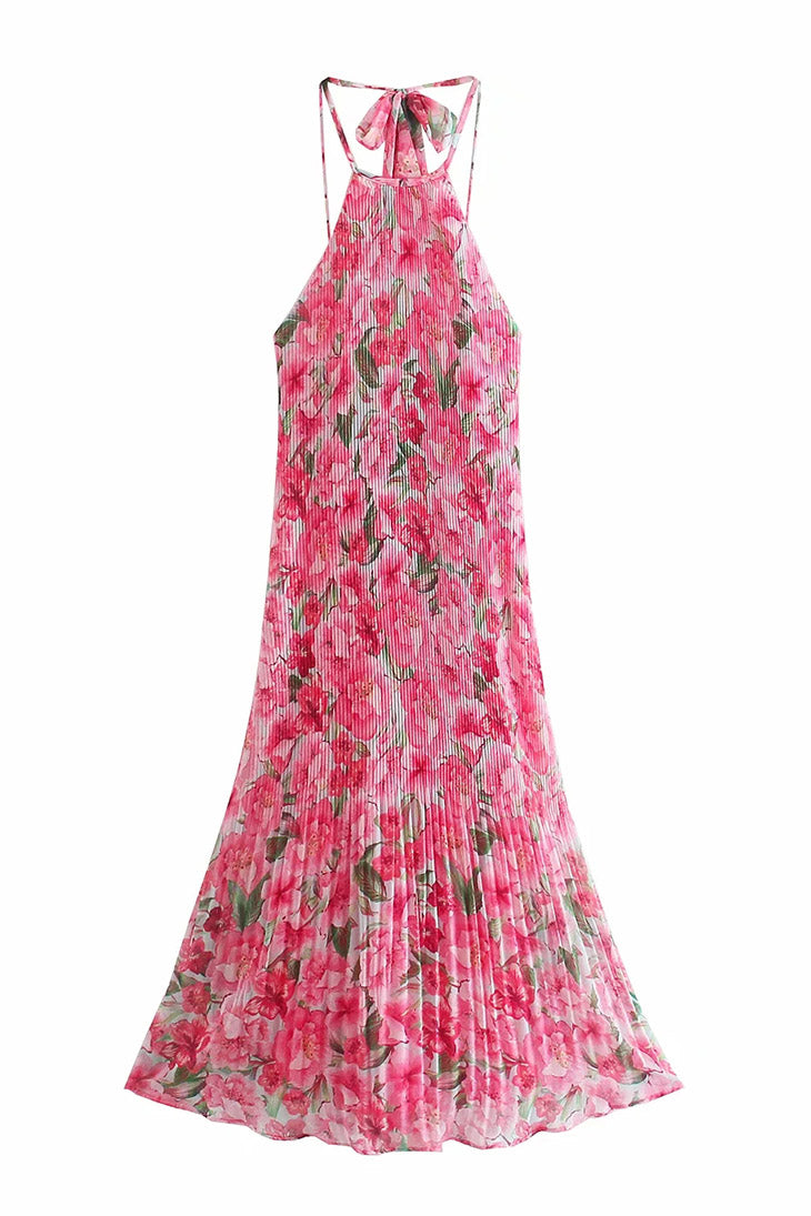 Abito Maxi Rosa da Donna