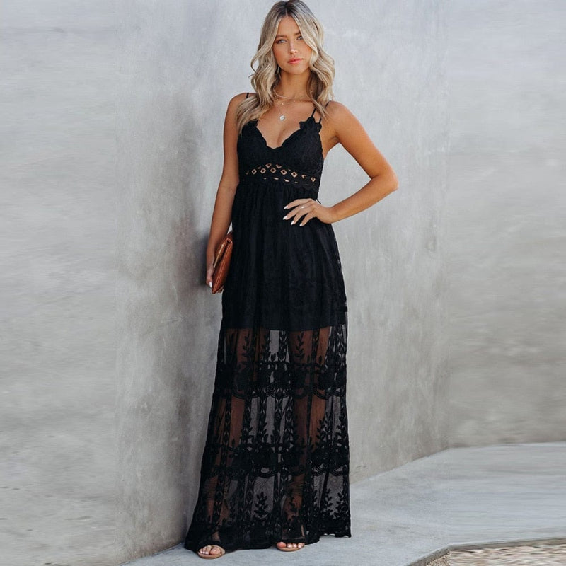 Abito da donna con spalline sottili