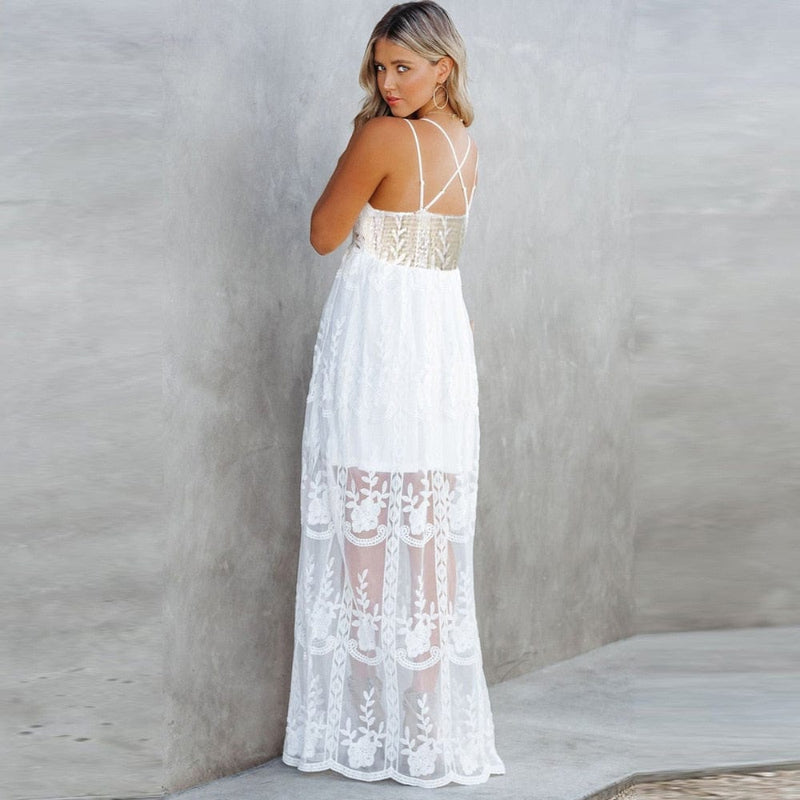 Abito da donna con spalline sottili
