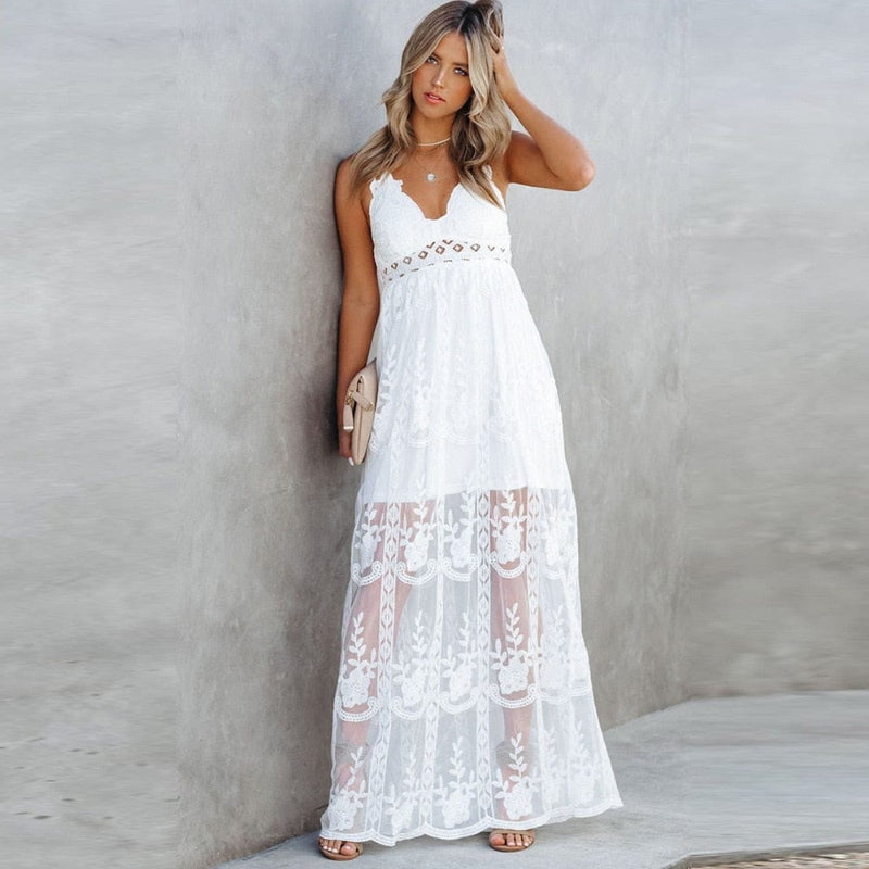 Abito da donna con spalline sottili