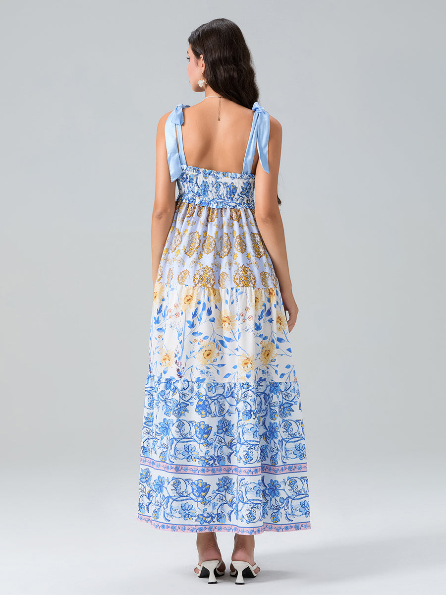 Abito lungo vintage da donna