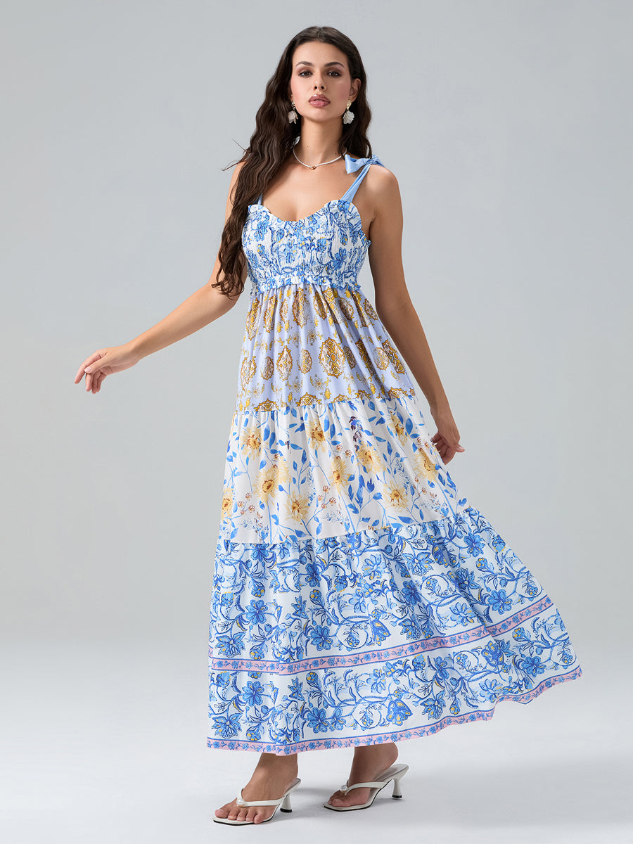 Abito lungo vintage da donna