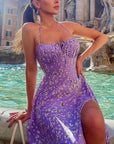 Abito Midi Vintage da Donna