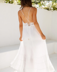 Abito Maxi Bianco da Donna - Stile Estivo Elegante