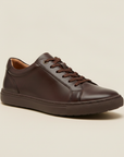 Sneakers Uomo Casual in Pelle Marrone – Eleganza Calda e Versatile - Testa di Moro