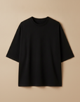T-shirt Uomo Oversize Streetwear – Vestibilità Ampia Urban - Nero